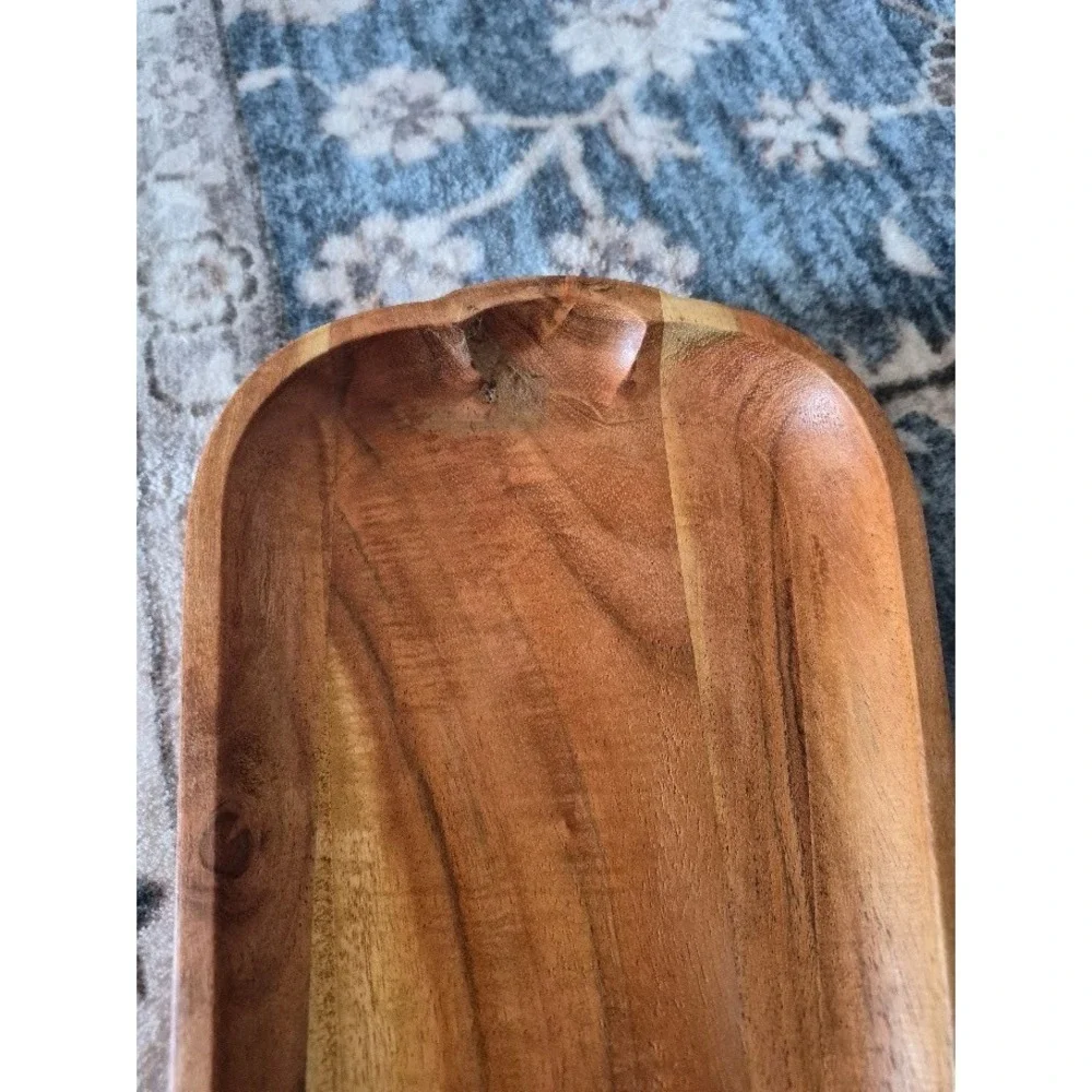 Charcuterie Board Dolly Parton Cowboy Boot Shape Acacia Wood Serving  14